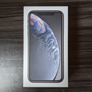 アイフォーン(iPhone)のiPhone XR Black 64 GB　simロック解除済み　simフリー(スマートフォン本体)