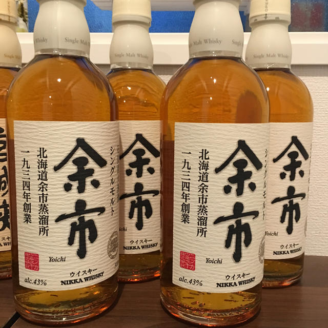 ニッカ 余市 宮城峡 旧ラベル 500ml 4本ずつ計8本セット