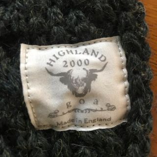 ゴア(goa)の新品　goa  マフラー  HIGHLAND 2000 BritishＷool(マフラー)