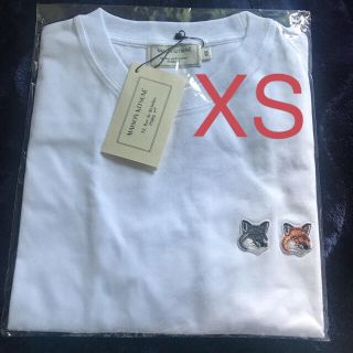 メゾンキツネ(MAISON KITSUNE')のメゾンキツネ Tシャツ XS(Tシャツ/カットソー(半袖/袖なし))