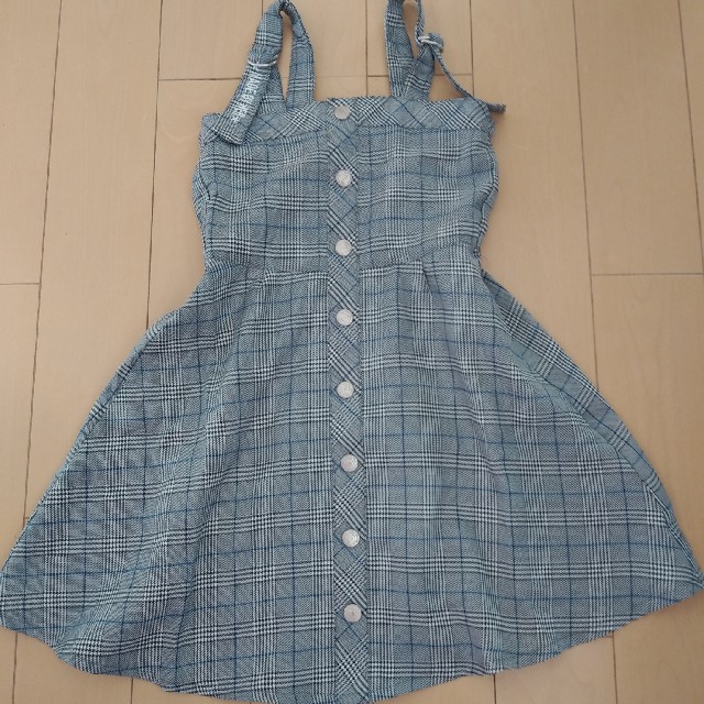 motherways(マザウェイズ)のマザウェイズ　ジャンスカ キッズ/ベビー/マタニティのキッズ服女の子用(90cm~)(ワンピース)の商品写真