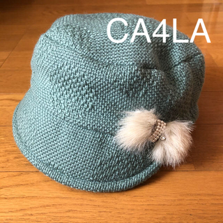 カシラ(CA4LA)の【新品未使用】CA4LA キャスケット 毛100% (キャスケット)