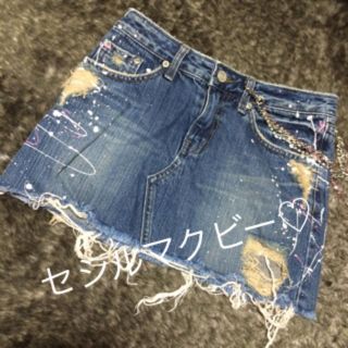 セシルマクビー(CECIL McBEE)のセシルマクビー ダメージデニスカ♡(ミニスカート)