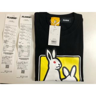 エクストララージ(XLARGE)の新品　XLARGE FR2 Tシャツ L 黒(Tシャツ/カットソー(半袖/袖なし))