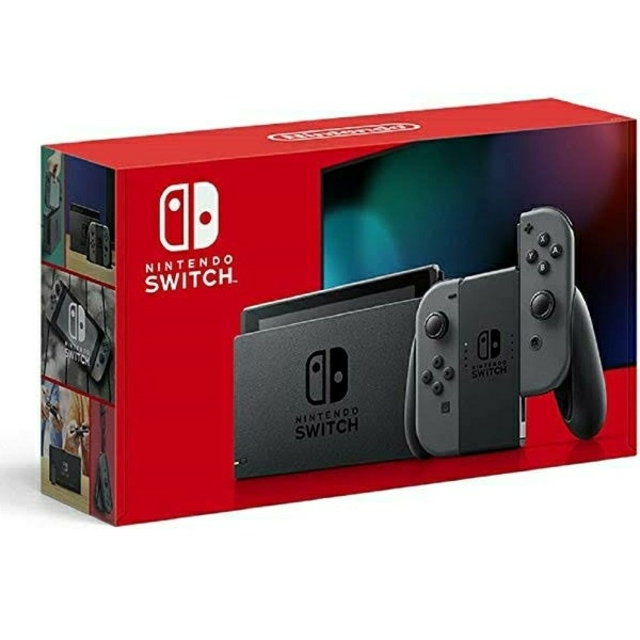 新型ニンテンドースイッチ グレー