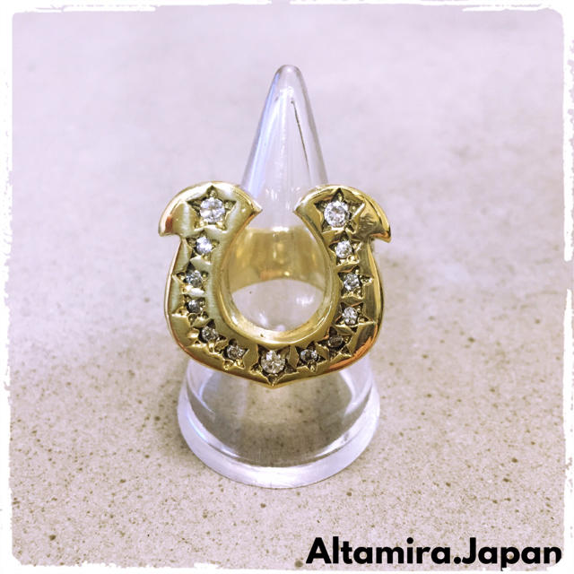 ゴールド ホースシューリング / テンダーロイン 好きに☆ メンズのアクセサリー(リング(指輪))の商品写真