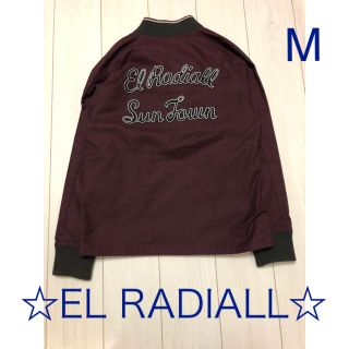 ラディアル(RADIALL)の【美品】EL RADIALL 刺繍入り ワッペン ブルゾン M(スタジャン)