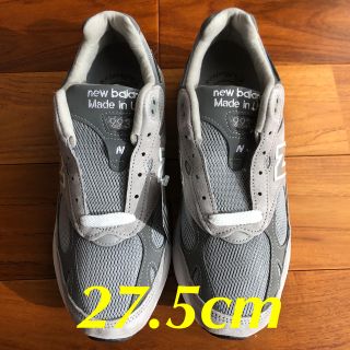 ニューバランス(New Balance)のニューバランス 993 GL グレー アメリカ製 27.5cm(スニーカー)