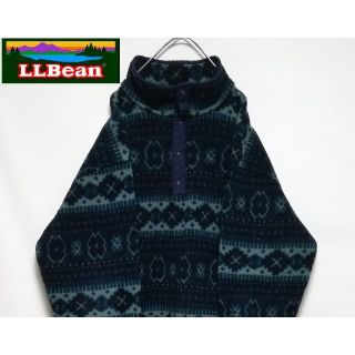 エルエルビーン(L.L.Bean)のL.L.BEAN スナップT フリースジャケット USA(ブルゾン)