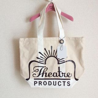 シアタープロダクツ(THEATRE PRODUCTS)の新品★シアタープロダクツ ビッグロゴ キャンバス トートバッグ(トートバッグ)