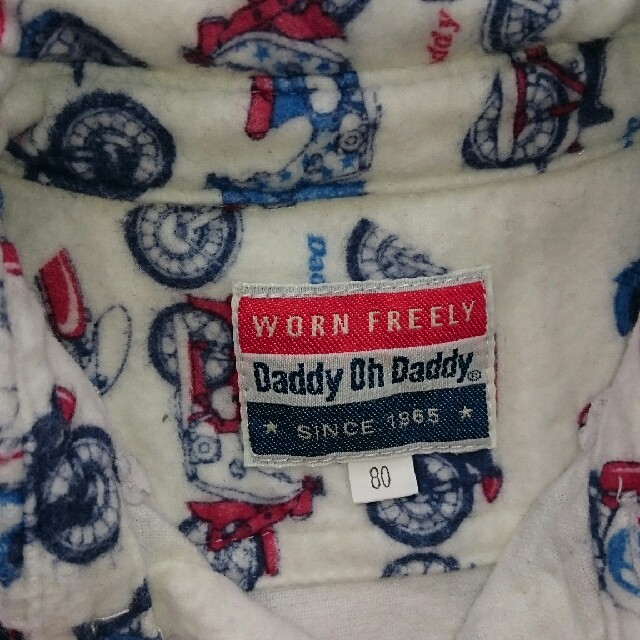 daddy oh daddy(ダディオーダディー)のDaddy Oh Daddy  シャツ  80サイズ キッズ/ベビー/マタニティのキッズ服男の子用(90cm~)(Tシャツ/カットソー)の商品写真