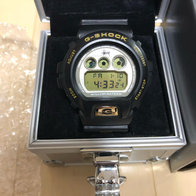 stussy 25周年記念　G SHOCK ブラック