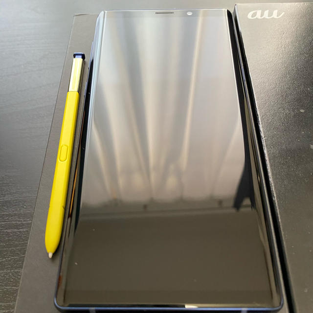 Galaxy(ギャラクシー)のGalaxy Note9 Ocean Blue スマホ/家電/カメラのスマートフォン/携帯電話(スマートフォン本体)の商品写真