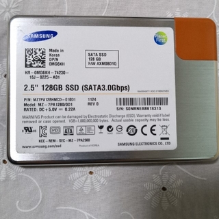 SSD 128GB SUMSUNG(PCパーツ)
