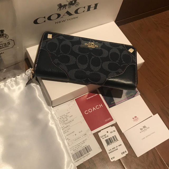 COACH(コーチ)のユッチ様専用　新品　未使用　COACH  コーチ　長財布 メンズのファッション小物(長財布)の商品写真