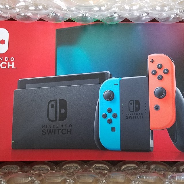 Nintendo Switch - 新品未開封、新型 Nintendo Switch ネオンの通販 by ...