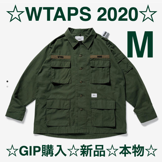 ☆GIP購入☆限定☆新品☆送料無料☆WTAPS 2020初売り☆JUNGLE MWTAPSタイプ