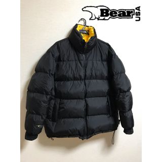 ベアー(Bear USA)の90s 極美  Bear ベアー 肉厚 リバーシブル ダウン ジャケット L(ダウンジャケット)