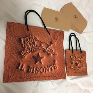 イルビゾンテ(IL BISONTE)のIL BISONTE イルビゾンテ　紙袋ショッパー BOX(ショップ袋)