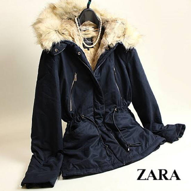 ZARA(ザラ)のZARA まなみさん着用 モッズコート レディースのジャケット/アウター(モッズコート)の商品写真