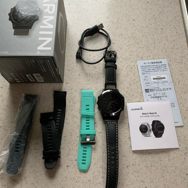 GARMIN(ガーミン)の最終値下げ！garmin fenix5 ガーミン フェニックス5  メンズの時計(腕時計(デジタル))の商品写真