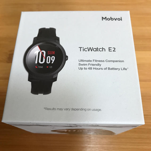 【美品】TicWatch E2 スマートウォッチ