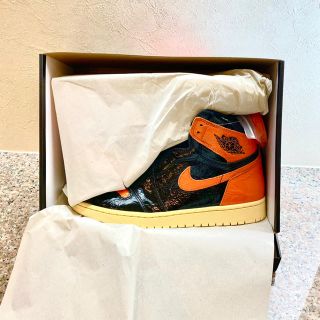 ナイキ(NIKE)の【確実正規品】NIKE AIR jordan 1 シャタバ 27.5cm(スニーカー)