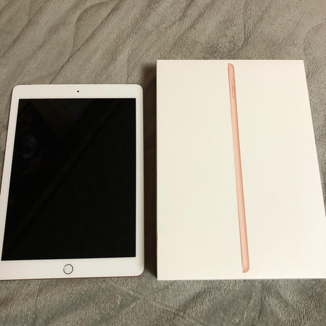 宅配 iPad - 美品iPad第6世代WiFi＋Cellularモデル au 32GB ゴールド