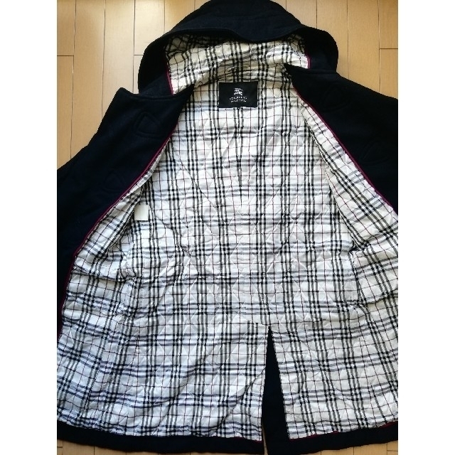 BURBERRY BLACK LABEL(バーバリーブラックレーベル)の☆正規品BURBERRY  BLACK LABEL☆ダッフルコート　メンズ  M メンズのジャケット/アウター(ダッフルコート)の商品写真