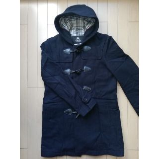 バーバリーブラックレーベル(BURBERRY BLACK LABEL)の☆正規品BURBERRY  BLACK LABEL☆ダッフルコート　メンズ  M(ダッフルコート)