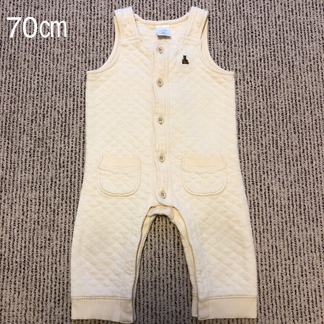 babyGAP(ベビーギャップ)のオーバーオール　70㎝ キッズ/ベビー/マタニティのベビー服(~85cm)(カバーオール)の商品写真