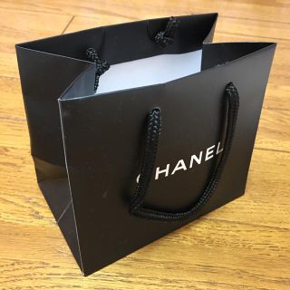 シャネル(CHANEL)のCHANEL シャネル ショップ袋 (小) 黒(ショップ袋)