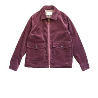 ニュアンス(niuhans)のniuhans Corduroy Zip-up Jacket (Bordeaux(ブルゾン)