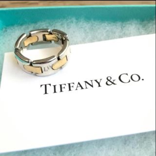 ティファニー(Tiffany & Co.)の【TIFFANY&Co.ティファニー】ゴールド×シルバーリング 13号　14号(リング(指輪))