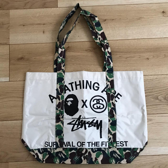 日本最大級の品揃え BAPE®×STUSSY世界最強コラボトートバッグ