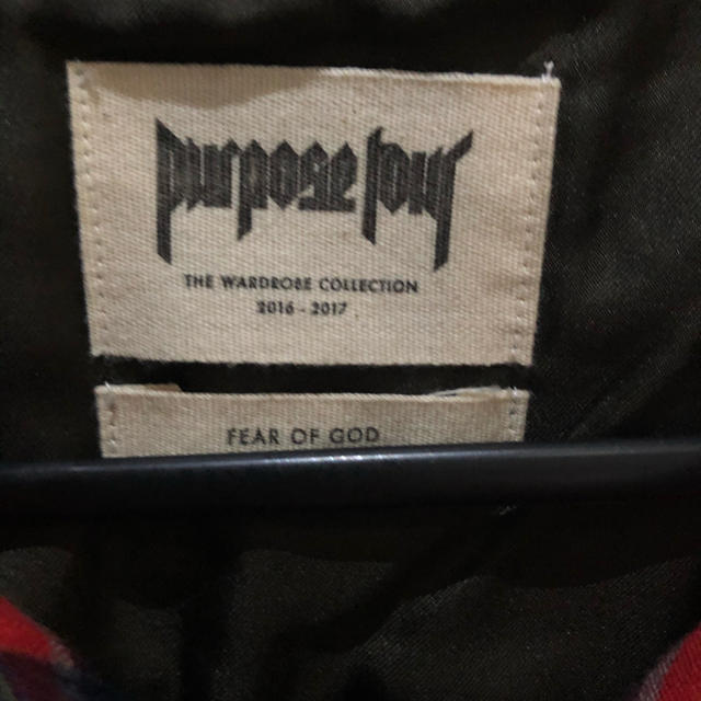 fear of god チェックフランネルシャツ　超希少　値下げ メンズのトップス(シャツ)の商品写真