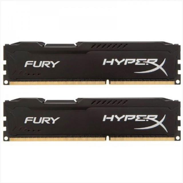 pc用メモリ ddr4 8gb 2666 fury hyperx 2666黒いCPU対応