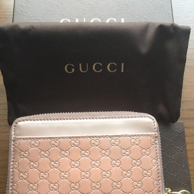 GUCCI - 【お値下げ】GUCCI コインケース ピンクゴールド