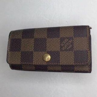 ルイヴィトン(LOUIS VUITTON)のルイヴィトン LOUIS VUITTON キーケース ダミエ 4連リング(キーケース)