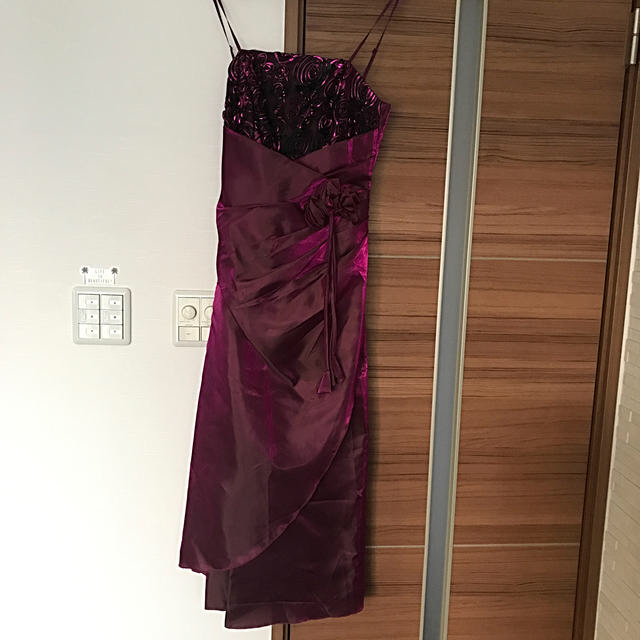 パープルロングドレス レディースのフォーマル/ドレス(ロングドレス)の商品写真