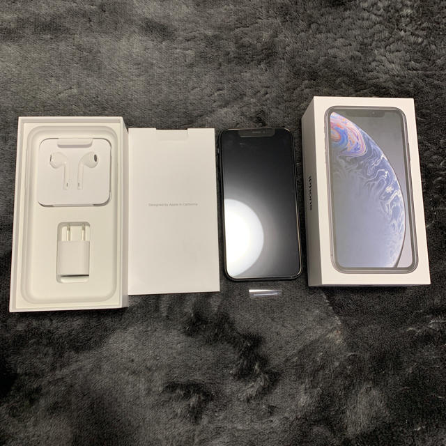 【品】SIMフリー iPhone XRブラック 64GB(箱/付属品なし)