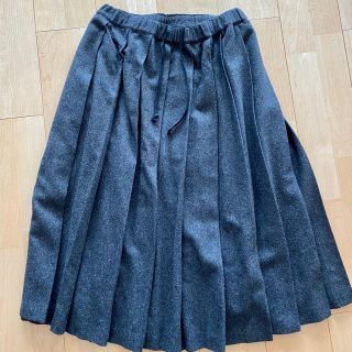 ブラックコムデギャルソン(BLACK COMME des GARCONS)の専用◯BLACK COMME des GARCONS ウールプリーツスカート(ロングスカート)