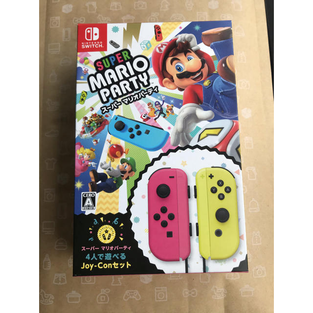 【新品】マリオパーティ　ジョイコンセット　ニンテンドースイッチ　ゆうパケット配送