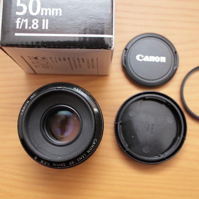 CANON　EF50mmF1.8　Ⅱ型　フルサイズ対応単焦点レンズ