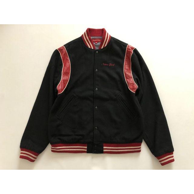 Supreme - シュプリーム Supreme アーチロゴ レザー 切り替え Supreme - シュプリーム Supreme アーチロゴ レザー 切り替え