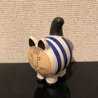 リサラーソン(Lisa Larson)の☆専用☆  ディエチキャット　リサラーソン　２体セット　限定品　ブルー(置物)