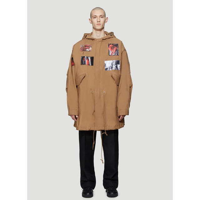 RAF SIMONS(ラフシモンズ)のRAF SIMONS  Mid-length parka ラフシモンズ 46 メンズのジャケット/アウター(ミリタリージャケット)の商品写真