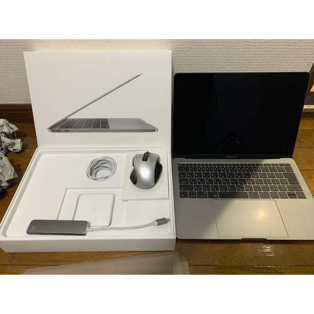 Mac (Apple)(マック)のkazu様専用　MacBook Pro 13inc Retina 2019年購入 スマホ/家電/カメラのPC/タブレット(ノートPC)の商品写真