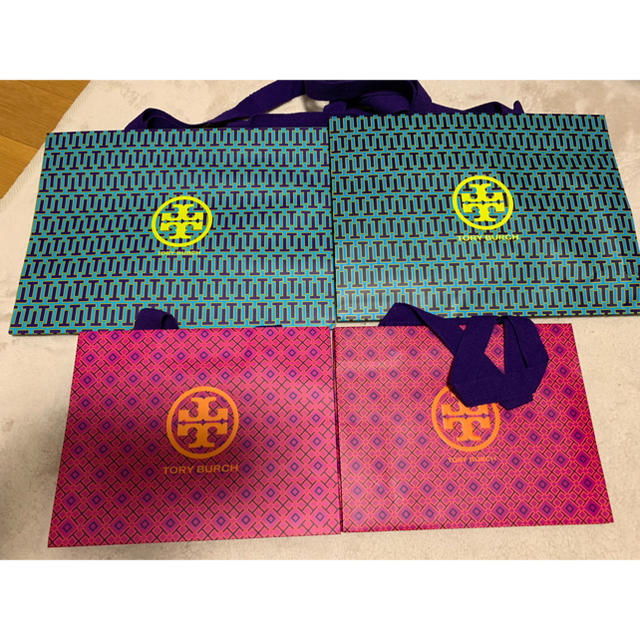 Tory Burch(トリーバーチ)のトリーバーチ紙袋 ブランド袋  ショップ袋 レディースのバッグ(ショップ袋)の商品写真