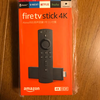fire tv stick 4K 最新型(その他)